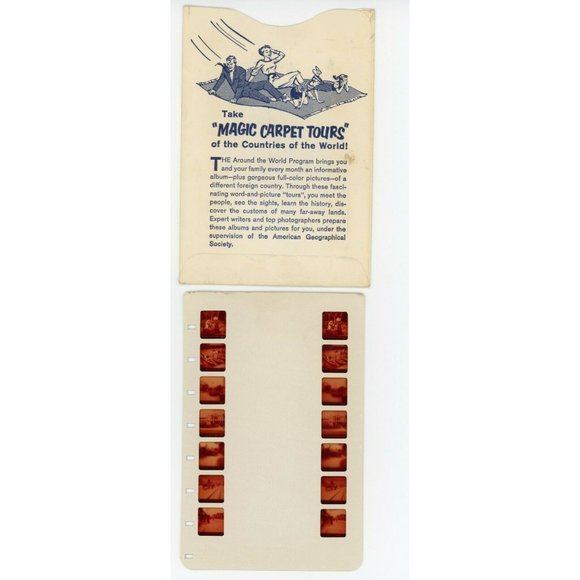 Vintage Tru Vue Tru-Vue Film Card Surinam Around The‎ World Travel 3D Stereoview - Picture 2 of 2